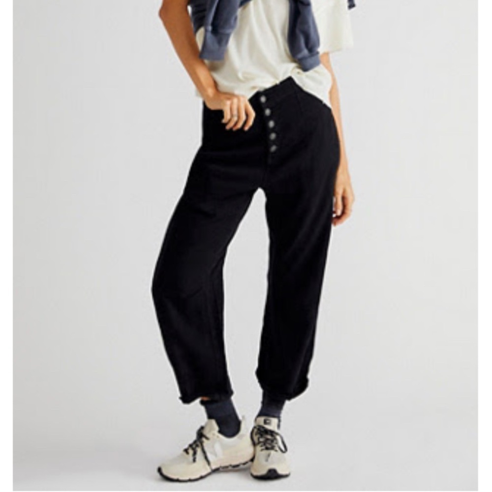 NWT Free People Osaka Jeans, Black, 32